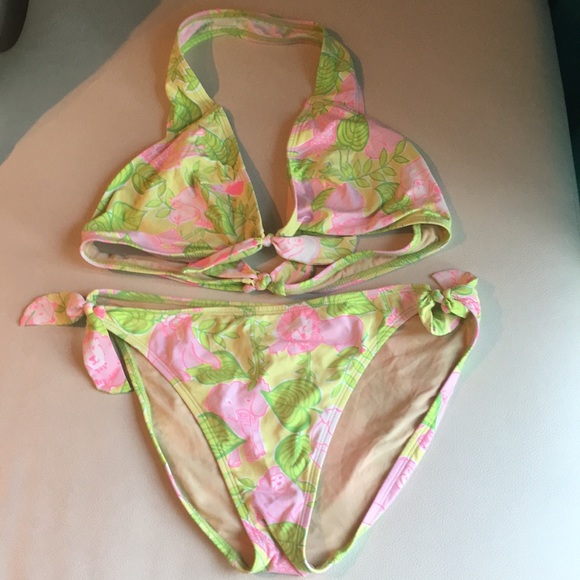 Lilly Pulitzer Other - Lilly Pulitzer San Diego print bikini  swimsuit.